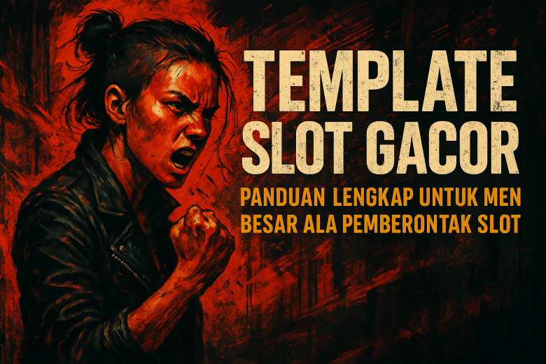 Template Slot Gacor Panduan Lengkap untuk Menang Besar ala Pemberontak Slot